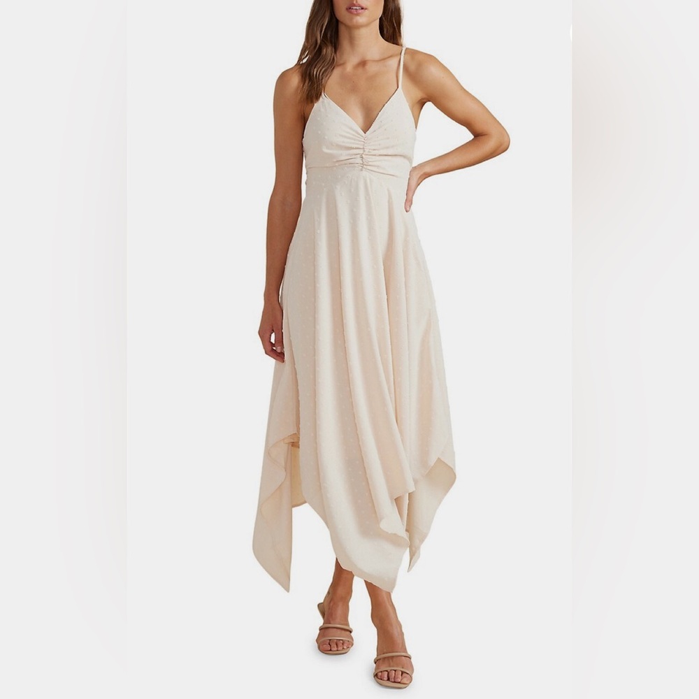 Minkpink Camilla Ecru Midi Dress